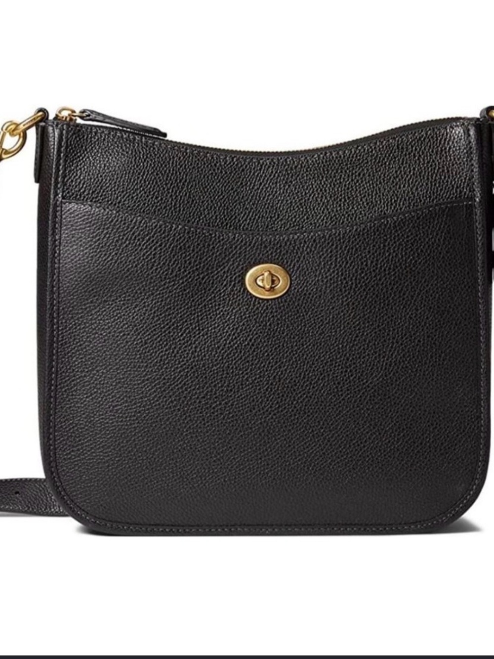 Coach Women's Chaise Pebble Leather Crossbody Bag